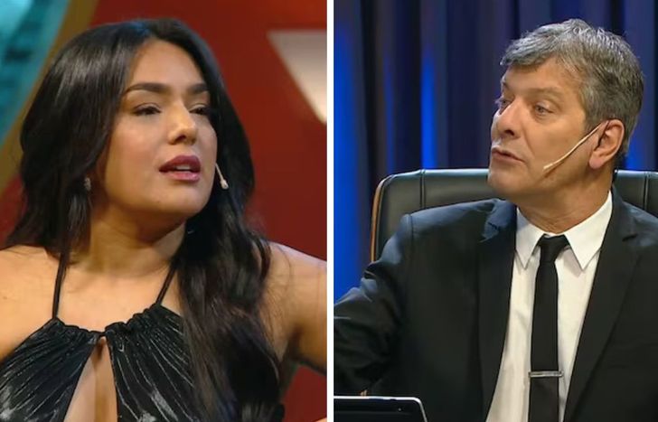 Ángela Leiva y Mario Pergolini.&nbsp;