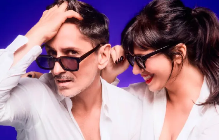 Carlos Casella y Griselda Siciliani, juntos.&nbsp;