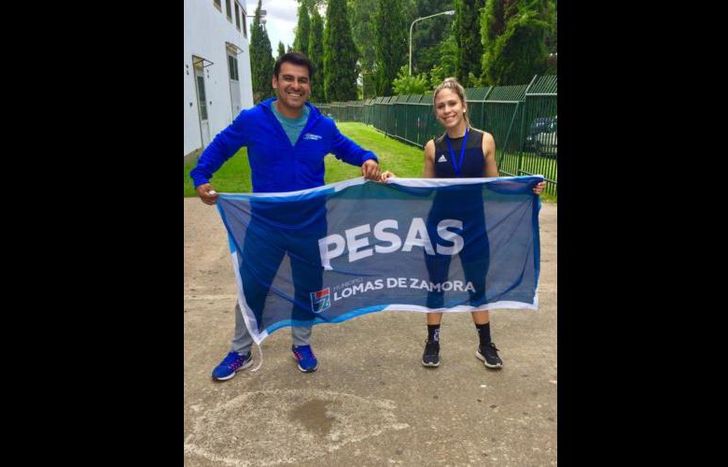 Es muy importante lo que logró Florencia en su primer torneo, dijo Barros.