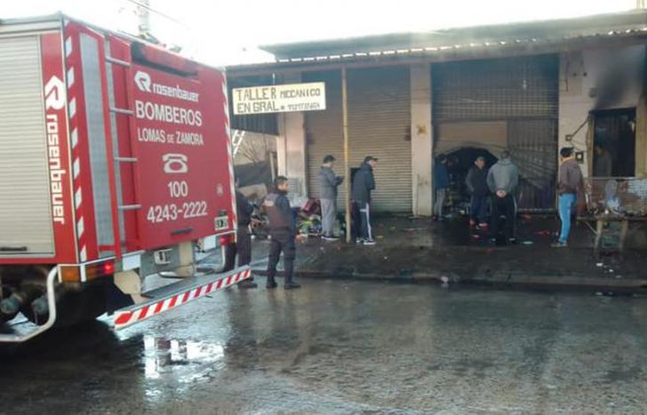 Ocurrió en un local de San Juan y Mércuri.