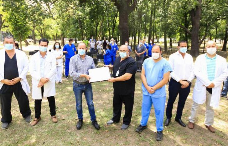 El encuentro fue en el Parque de Lomas.