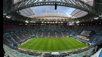 argentina y nigeria juegan en el estadio mas caro del mundo