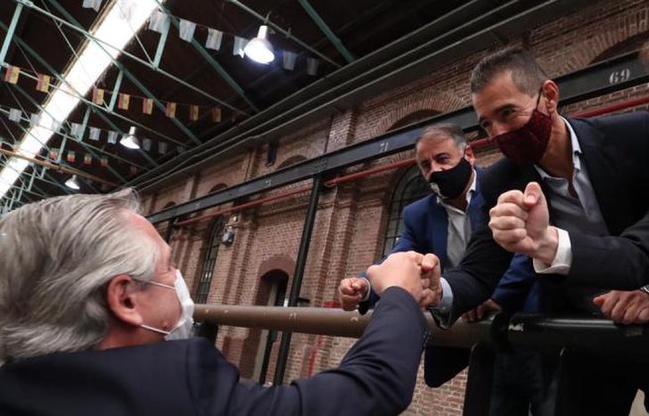 Días atrás, en la Universidad de Lanús.