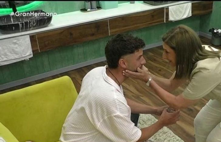 Tato y su mamá en Gran Hermano.