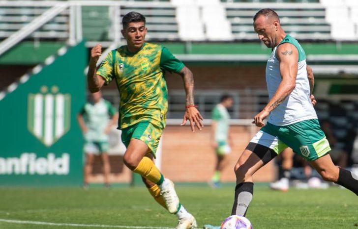 Brahian Aleman hizo fútbol e ingresó en el primer turno ante el Halcón de Varela.