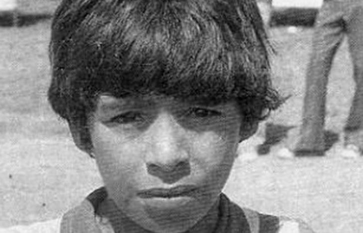 Diego, en su infancia.