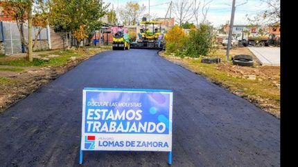 asfaltan mas calles de albertina y mejoran la circulacion vehicular