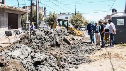 Por las obras hay calles que se encuentran completamente cortadas