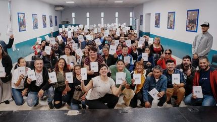 El lanzamiento del ciclo lectivo 2025 se hizo en el Centro Cultural Fiorito.