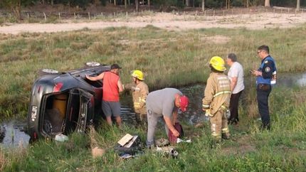 El accidente ocurrió en la Ruta 12.