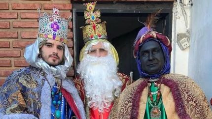 Los Reyes, listos para recorrer las calles de Lomas Este.