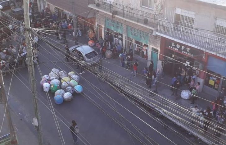 La comunidad acompañó el rezo del santo rosario.