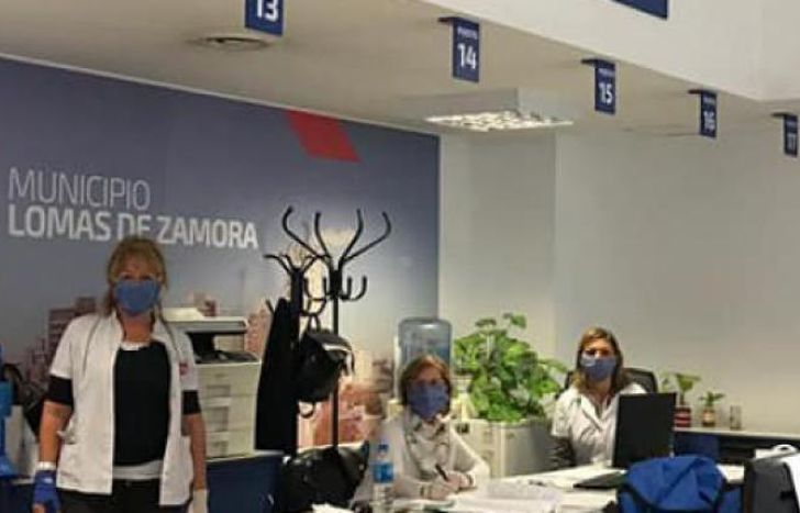 El equipo de profesionales.