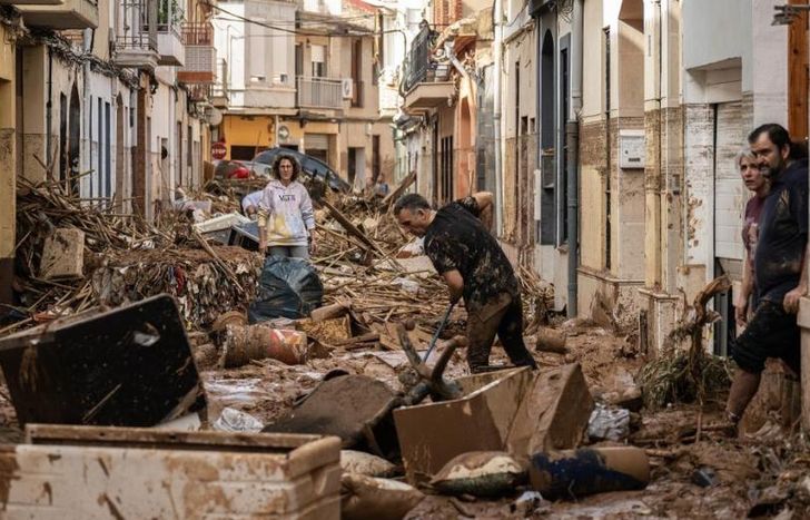 El DANA descargó más de 500 litros de agua por metro cuadrado.