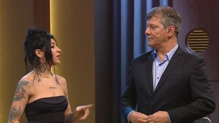 Cazzu y Mario Pergolini.