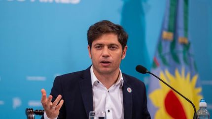 Axel Kicillof habló de la obligatoriedad de la vacuna.