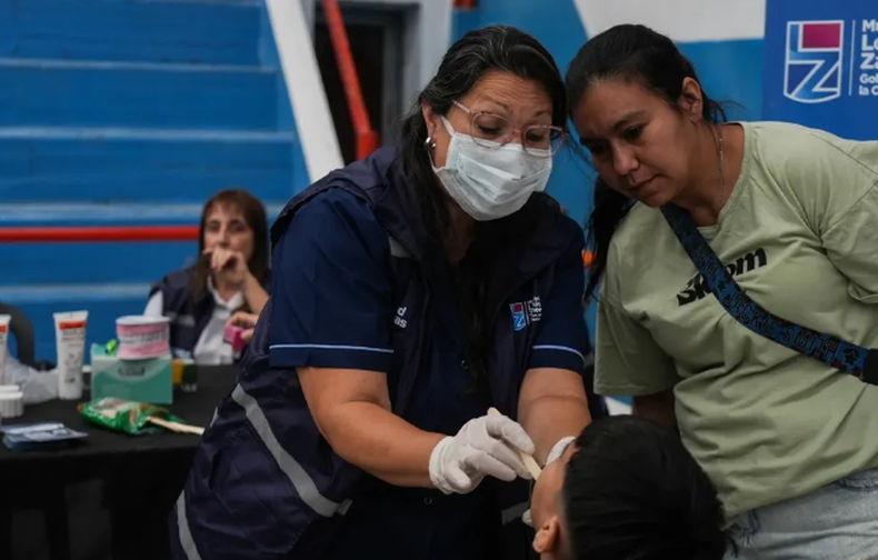 La actividad fue organizada por la Secretaría de Salud.