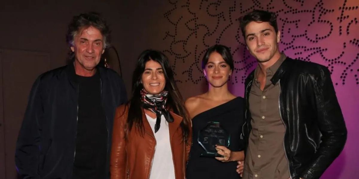 Tini Stoessel y su familia.&nbsp;