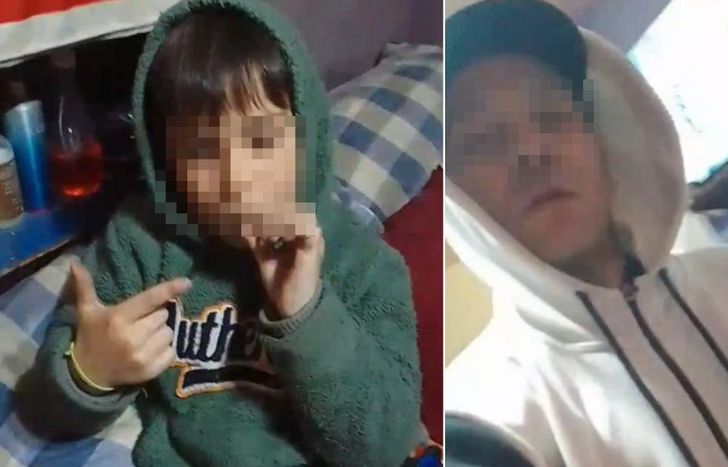 El menor fue puesto a resguardo junto con su hermano.