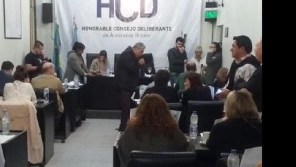 el concejo deliberante de brown aprobo la rendicion de cuentas