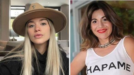 Sofía Calzetti y Gianinna Maradona.