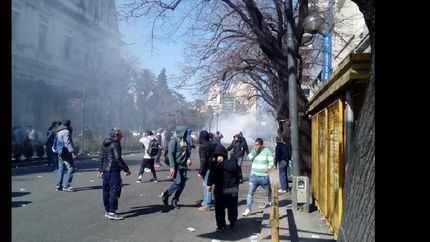 reprimen a los trabajadores del astillero rio santiago