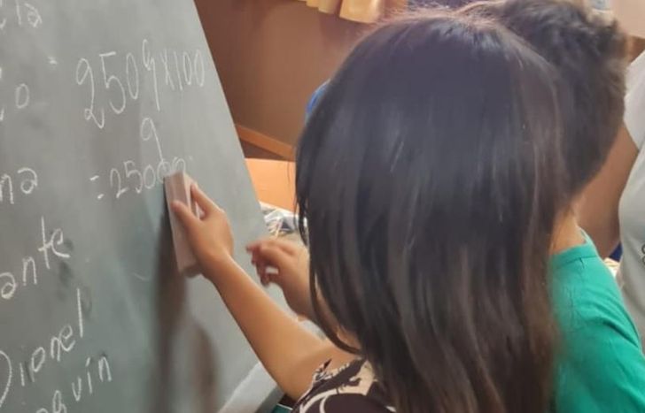 Para los chicos de nivel primario.