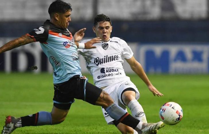 Brown rescató un empate en cancha de Quilmes.