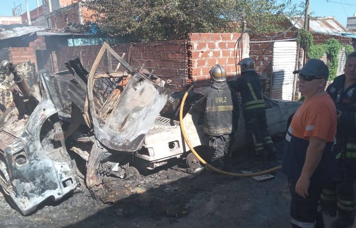 Había varios objetos que facilitaron la propagación del fuego.