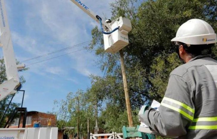 Las zonas más afectadas por los cortes de luz son Lomas y Temperley.