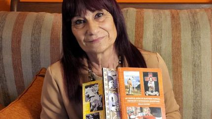 Cecilia puso a disposición sus libros para docentes de escuelas privadas y públicas.