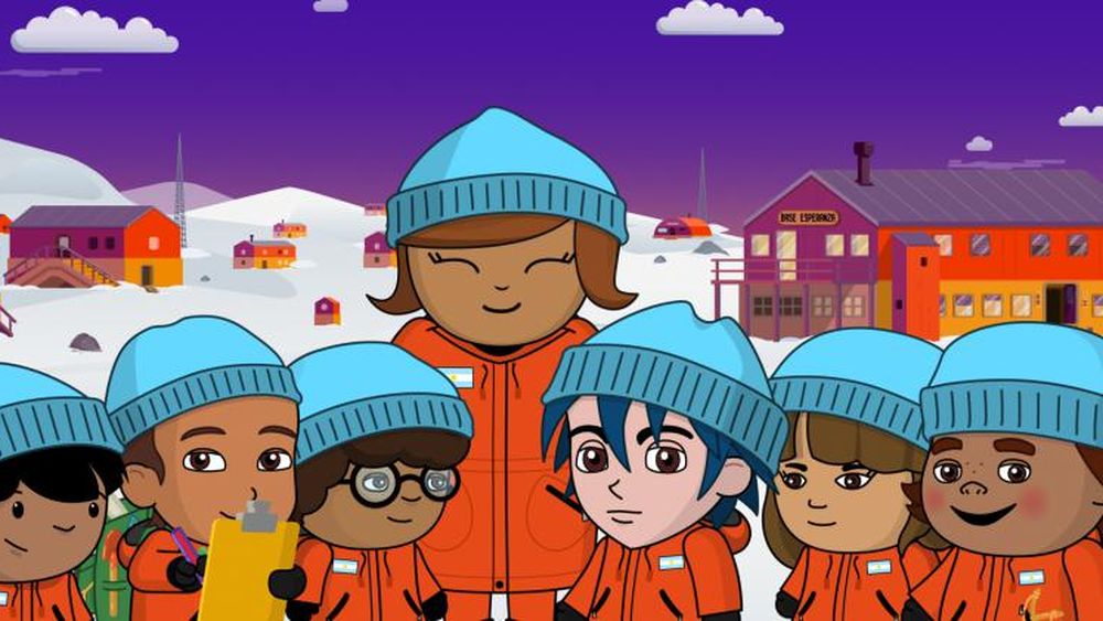 Zamba y sus amigos, en Malvinas.