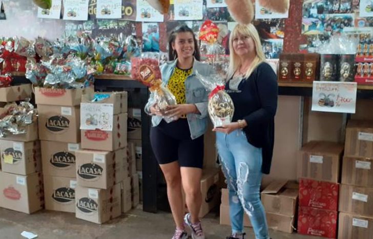 Algunos lomenses ya hacen las compras para las Pascuas.