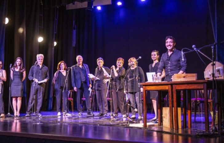 Grandes actores en escena.