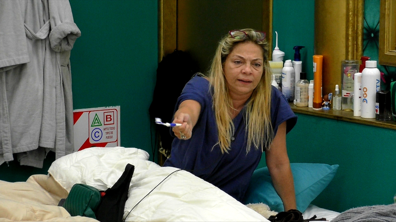 Tamara Paganini apoyó a Brian Sarmiento. 