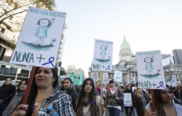 El acto central de Ni Una Menos está pactado para las 17.