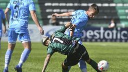 Temperley y Nueva Chicago, en un partido muy disputado.