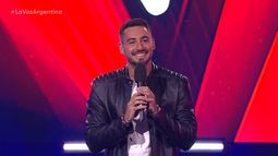 Nico Occhiatto, al frente de La Voz Argentina.