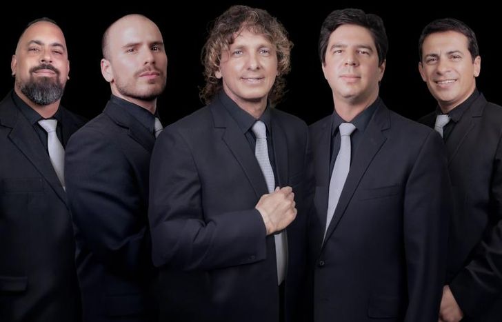 La nueva formación de Los Iracundos, en Lomas de Zamora.