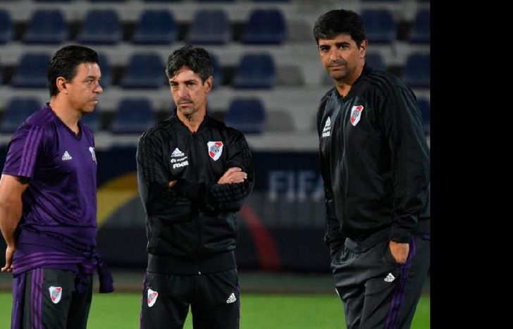 Gallardo, junto a Buján y Biscay, analiza posibilidades.