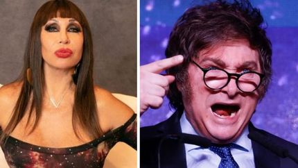 Moria Casán fue picante con Javier Milei.
