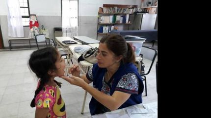 lomas: el municipio visita las escuelas para controlar la salud de los chicos