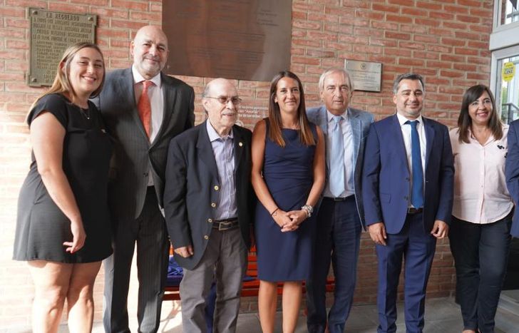 Marina Lesci participó del acto por el 50º aniversario del CALZ.