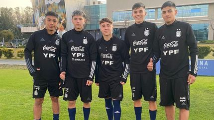 Los pibes de Lanús, una constante en el equipo argentino. Los pibes de Lanús, una constante en el equipo argentino.