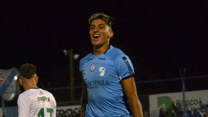 Franco Ayunta convirtió el segundo gol contra Agropecuario.