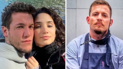 Alex Caniggia, Melody Luz y Santiago del Zar, en un escándalo.