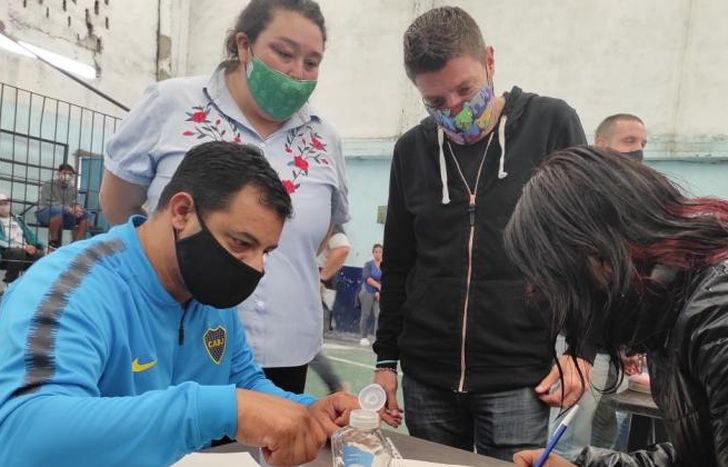El encuentro fue en el Club Juventud Unida.