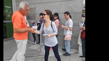 La actividad se desarrolló sobre Maipú y Belgrano junto a los vecinos.