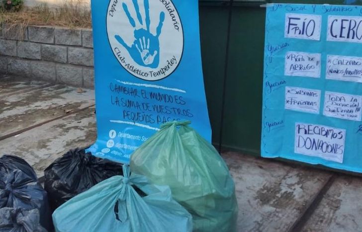Están en la etapa de clasificación de las últimas donaciones.