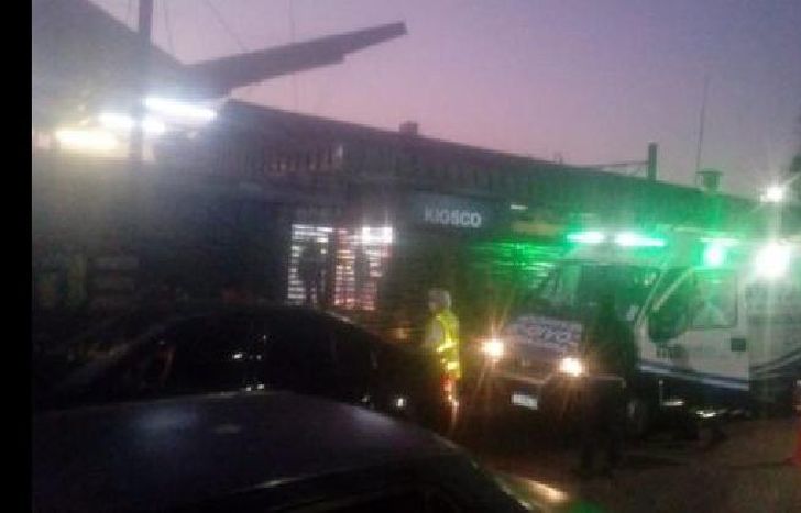 Ayer por la noche se tuvo que activar el protocolo en la estación de ezeiza.